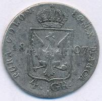 Német Államok / Poroszország 1807A 4gr Ag "III. Frigyes Vilmos" T:VF,F patina German State...