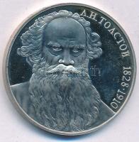 Szovjetunió 1988. 1R Cu-Ni &quot;Lev Tolsztoj&quot; T: UNC (eredetileg PP) folt Soviet Union 1988. 1 Rouble Cu-Ni &quot;Leo Tolstoy&quot; C:UNC (originally PP) Krause Y#216