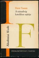 Dersi Tamás: A századvég katolikus sajtója. A szerző, Dersi Tamás (1929-1975) újságíró, kritikus által Kolek Vera újságíró, a rádió riportere részére DEDIKÁLT! Bp., 1973, Akadémiai. Kiadói papírkötés, gerincen apró javított szakadással.