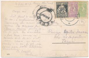 1927 Boksánbánya, Várboksán, Románbogsán, Németbogsán, Deutsch-Bogsan, Bocsa Montana; utca, üzlet / ...