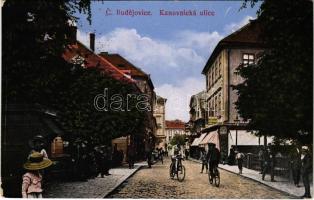 1918 Ceské Budejovice, Budweis; Kanovnická ulice / street