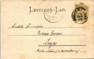 1904 Boksánbánya, Románbogsán, Németbogsán, Deutsch-Bogsan, Bocsa Montana; látkép, vasútvonal / gene...