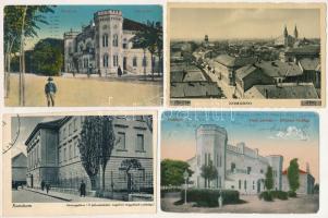 Komárom, Komárnó; 7 db régi képeslap vegyes minőségben / 7 pre-1945 postcards in mixed quality