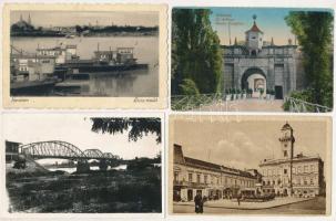 Komárom, Komárnó; 7 db régi képeslap vegyes minőségben / 7 pre-1945 postcards in mixed quality