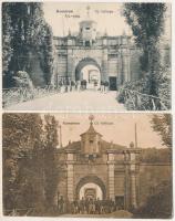 Komárom, Komárnó; 8 db régi képeslap vegyes minőségben / 8 pre-1945 postcards in mixed quality
