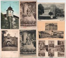 Komárom, Komárnó; 7 db régi képeslap vegyes minőségben / 7 pre-1945 postcards in mixed quality