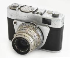 Altissa Altix N kamera Meyer-Optik Görlitz Trioplan objektívvel,