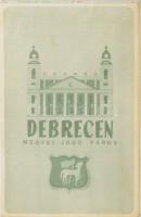 1965 Debrecen megyei jogú város térképe, utcajegyzékkel, Bp., Kartográfiai Vállalat, 47x32,5 cm