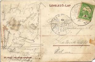 1910 Recsk, Báró Barkóczy kastély kápolnája (EM)