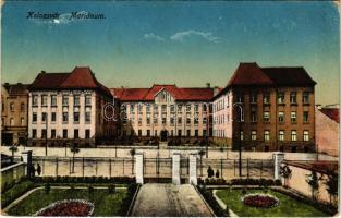 1916 Kolozsvár, Cluj; Marianum / girl school (kopott sarkak / worn corners)
