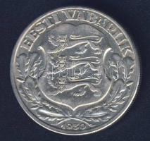 Észtország 1930. 2K Ag "Toompea vár" T:2/3
