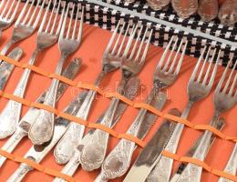 Olasz evőeszköz készlet hat személyes, eredeti dobozában