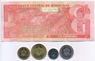 Honduras 2019. 1L + 2007-2016. 5c-50c (4xklf) T:XF hullámos papír, AU
Honduras 2019. 1 Lempira + 20...