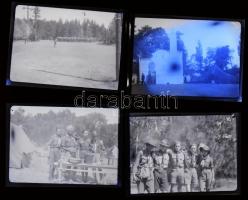 Cserkész negatívok, 10 db, 6×9 cm