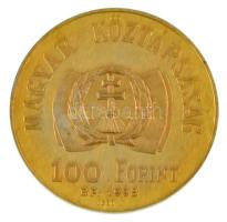 1998. 100Ft Cu-Ni-Zn "1848-1849-es szabadságharc" dísztokban T:AU (PP) Adamo EM150