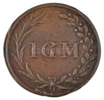 Nagymarton DN "IGM" Izraelita Hitközség Cu bárcája (26mm) T:XF R!
Mattersdorf (Matterburg...