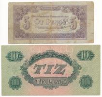 1944. 5P "A Vöröshadsereg Parancsnoksága", "944.IV.19 Tábori posta" felülbélyegz...