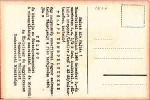 Magyar szocreál karácsonyi üdvözlet Mikulással / Hungarian Socialist propaganda with Christmas greet...