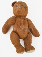 Régi teddy maci, m: 33 cm