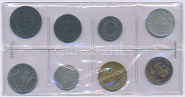 Románia 1924-1946. 1L-2000L (8xklf) T:XF-F
Romania 1924-1946. 1 Leu - 2000 Lei (8xdiff) C:XF-F