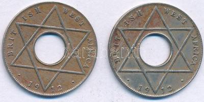 Brit Nyugat-Afrika 1912. 1/10p Cu-Ni T:XF,VF British West Africa 1912. 1/10 Penny Cu-Ni C:XF,VF Krause KM#7