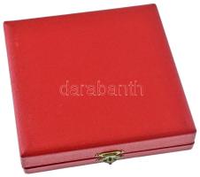 Lajos József (1936-) DN "A szocialista mezőgazdaságért" egyoldalas bronz emlékérem tokban ...