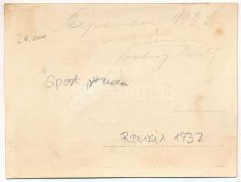 1932 RIPENSIA Temesvár labdarúgó csapat, focisták / Ripensia Timisoara Romanian football team. sport...