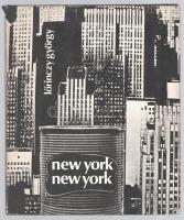 Lőrinczy György: New York, New York. Szerk.: Katona Tamás. Bp., 1972. Magyar Helikon,(Zrínyi-ny.), 6 p.+ 96 (fekete-fehér fotók, részben kétlaposak, 16/a és 56/a lapok pauszpapírra nyomva) t. + 4 (kihajtható képjegyzék) p. Első kiadás! Kiadói kartonált papírkötés, a gerincén kissé hiányos kiadói papír védőborítóban, sérült gerinccel, karcos papírborítóval, a könyvtest szétvált és elvált a borítótól, a lapok kijárnak. Megjelent "5200 példányban. Ebből 1200 példány nyl-kötésben, számozva." Számozatlan példány!   Lőrinczy György (1935-1981) a magyar neoavantgárd fotográfia kiemelkedő alakja, az 1960-as évek meghatározó fotóművésze volt. 1973-ban Amerikába emigrált, ahol haláláig élt. Nemzetközileg is elismert, keresett, legendás albuma az 1968-as New York-i útján készült felvételekből vált a korszak kultikus darabjává. A képanyag feldolgozza a pop-art, a hippizmus és a diákmozgalmak, valamint New York város miliőjét. Témái közt szerepel többek között: Andy Warhol, Allen Ginsberg, a Chrysler Building és a Living Theatre.
