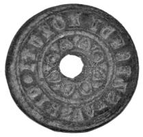 Szeged DN "Szegedi Közúti Vashíd" Zn bárca (25mm) T:XF