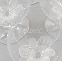 6 db kristály likőrös pohár. Hibátlanok 13 cm