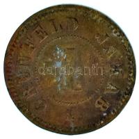 DN "Grünfeld Jakab" 1 értékű bárcája (18mm) T:XF