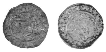 1549KB-1550K-B Denár Ag "I. Ferdinánd" (2xklf) (0,51g, 0,46g) T:XF patina 
Hungary 1549KB...