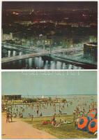 18 db MODERN magyar város képeslap: több Sopron