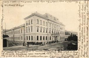 1903 Máramarossziget, Sighetu Marmatiei; Igazságügyi palota. Berger Miksa kiadása / Palace of Justice (EK)