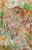 Kraków, Krakau; Kieszonkowy plan Wielkiego Krakowa / map