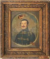 Jelzés nélkül, XIX. sz. első fele: A napóleoni háborúkban szolgált katona portréja, 1813-1814-es Had...