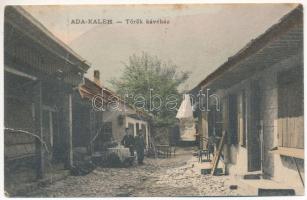 1909 Ada Kaleh, Török kávéház / Turkish cafe (fa)