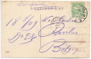 1909 Ada Kaleh, Török kávéház / Turkish cafe (fa)