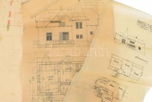 cca 1910 őnagysága Raab Erszébet Bp., II. Törökvész dűlő (ma Búzavirág utca) 5726/2 hrsz alatt építe...