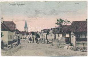 Apáca, Apata, Geist (Brassó, Brasov); Fő utca / main street (EK)