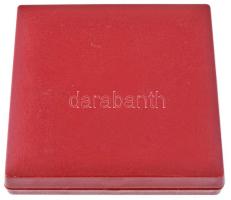 1980. "Szovjet-Magyar Közös Űrrepülés" jelzett Ag kitűző (8,00g/0.835/21,5mm) + "Szov...