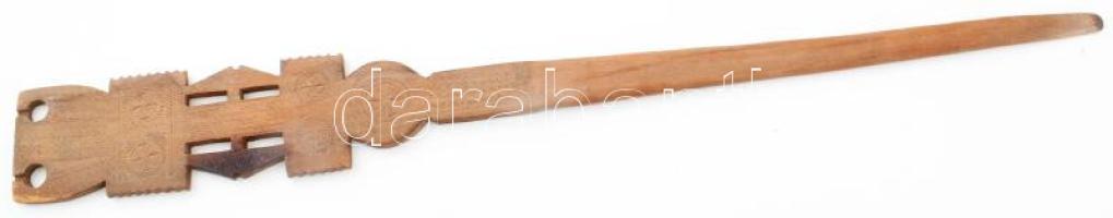 Guzsaly. Faragott fa, Kárpátalja, 19. sz. vége, h: 88 cm