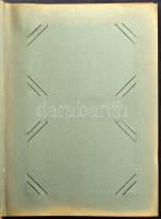 Képes Levelezőlapok Gyűjtőkönyve - régi szecessziós album 100/200 férőhellyel, szép állapotban (22 x...