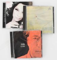 3 db CD: Zorán - Így alakult; Koncz Zsuzsa - Jelbeszéd; Zséda - Vue. Változó állapotban (az egyik tok sérült).