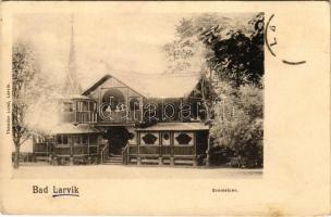 Larvik, bad, Svalestuen / bath (fl)