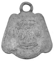 Debrecen 1916. "Városi Adóhivatal Debreczen" ebadójegy / kutyabárca, "659" sorsz...