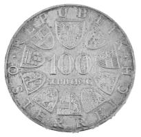 Ausztria 1979. 100Sch Ag "Bécsi Nemzetközi Központ" T:AU patina Austria 1979. 100 Schillin...