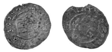 1582KB-1591KB Denár Ag "Rudolf" (2xklf) (0,41g, 0,57g) T:XF,VF patina, az egyiken kitörés
...