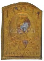 ~1948. "Petőfi - Talpra magyar" Petőfi Sándor arcképével díszített, részben festett fém le...