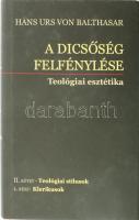 Hans Urs von Baltasar: A dicsőség felfénylése II/1 - Teológiai stílusok: Klerikusok. Bp., 2005, Sík Sándor. Kiadói kartonált papírkötés, kiadói papír védőborítóval.